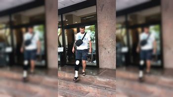 Benedetto fue dado de alta (Gentileza ESPN) Benedetto fue dado de alta (Gentileza ESPN)