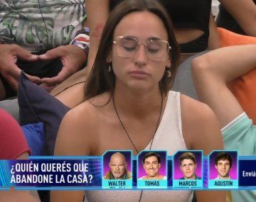 Bomba en Gran Hermano: Martina salvó a Alfa