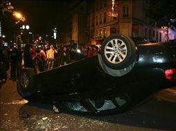 Francia disturbios