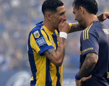 Paredes sorprendió a Di María en Rosario en el día libre de Boca y compartieron un encuentro familiar