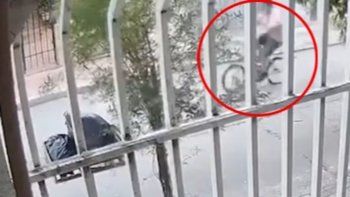 la angustia de un nene ante un robo en una plaza de cordoba: ¡nooo, nooo, mi bici! la angustia de un nene ante un robo en una plaza de cordoba: ¡nooo, nooo, mi bici!