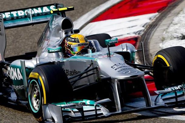 Lewis Hamilton partió primero en el Gran Premio de China