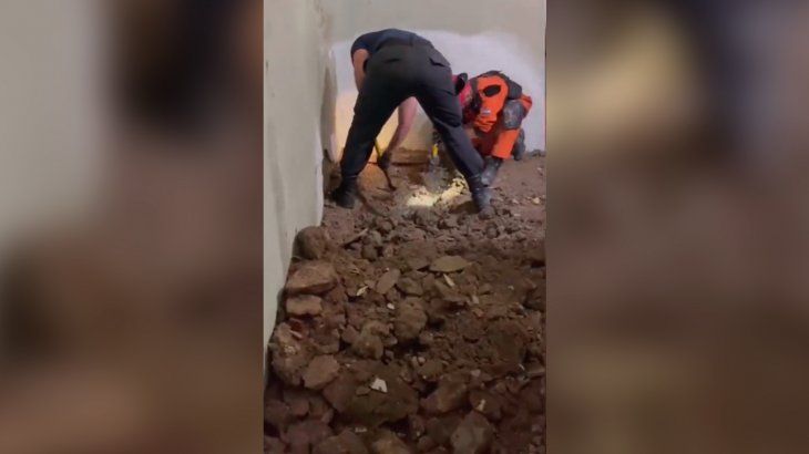 Así encontraron el cuerpo de Nancy Videla bajo el contrapiso de un inquilinato de Ingeniero Budge