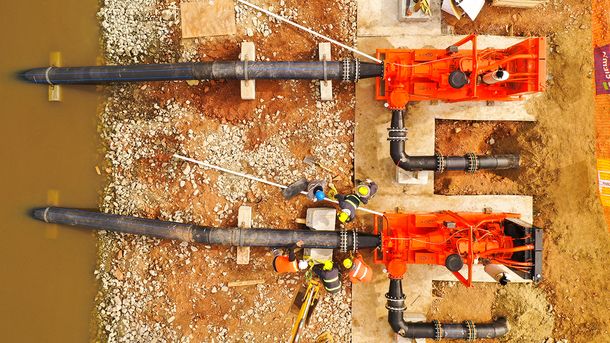 El presidente de OSE aseguró que la compañía estatal tiene presenta mejor infraestructura que en 2023.