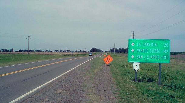 Luego del fuerte temporal y la crecida de ríos, habilitaron la ruta 8