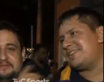 Te va a romper el corazón: el hincha de River que alentó por Boca y es viral