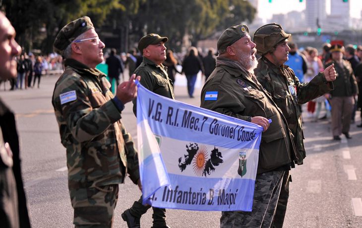 Ajuste para veteranos de Malvinas: cancelan el desfile del 2 de abril por su alto costo