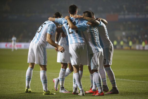 Las mejores fotos de la goleada de Argentina