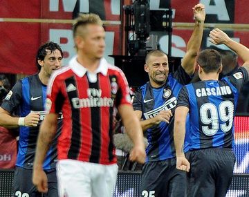 El Inter superó al Milan con un gol argentino en el clásico