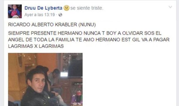 El hermano del delincuente asesinado por el médico  promete venganza
