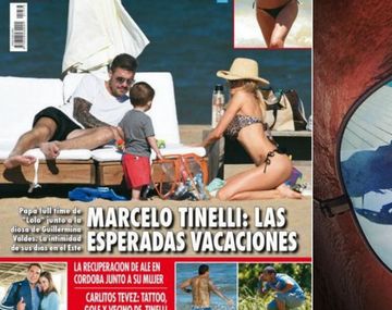 Los días de Tinelli en Punta con su familia ¡y lomazo de Valdes!