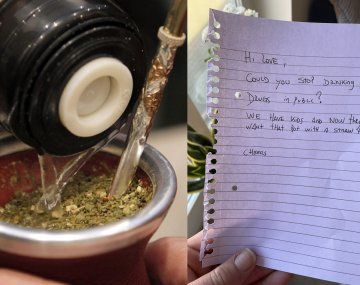 Lo increparon en Inglaterra por tomar mate y su respuesta es viral