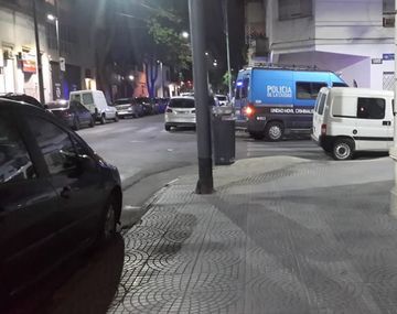 El lugar donde se encontró a la nena asesinada (@GermanMonaco)