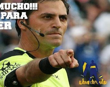 El árbitro del Superclásico