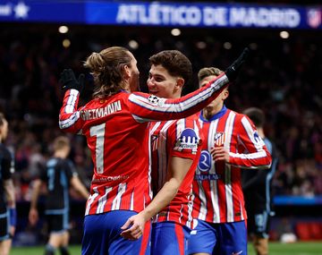 El golazo de Julián Álvarez en el triunfo de Atlético Madrid por la Champions 