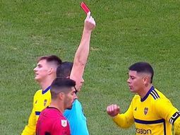 Cuántas veces expulsaron a Marcos Rojo en Boca: sus números