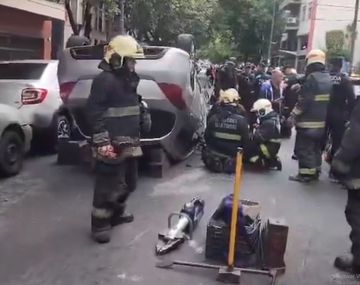 Preocupación en Saavedra: el actor Guillermo Pfening chocó y volcó con su auto