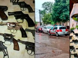 secuestran un arsenal en cordoba: tenian un misil antiaereo, armas y municiones secuestran un arsenal en cordoba: tenian un misil antiaereo, armas y municiones