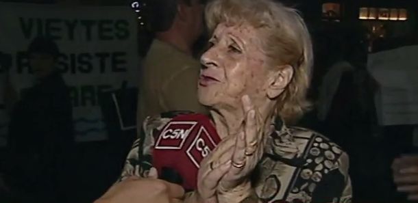La mujer estuvo en el ruidazo nacional