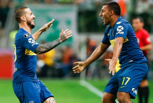 Wanchope y Benedetto hablaron del reto de Tevez tras el empate en la Bombonera