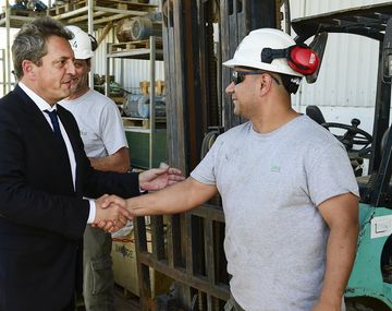 Sergio Massa junto a pymes: Nosotros elegimos la industria nacional