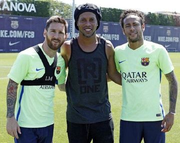 El encuentro de los tres cracks mundiales