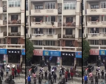 VIDEO: Un hombre arriesga su vida para salvar a una nena de tres años