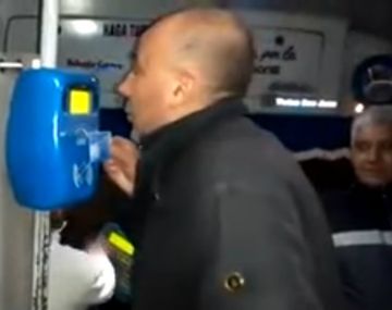 El episodio causó risa entre los demás pasajeros