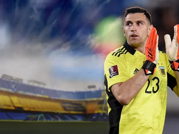 La frase de Dibu Martínez sobre jugar en La Bombonera que enloqueció a los hinchas de Boca