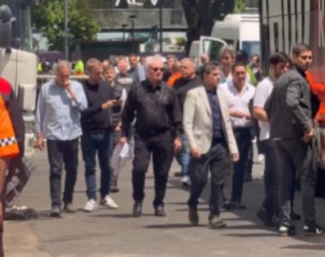 Beto Alonso presente en La Bombonera con la delegación de River