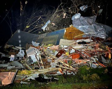 Así quedó Misisipi tras el paso de un devastador tornado