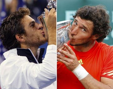Del Potro y Mónaco fueron los mejores tenistas argentinos