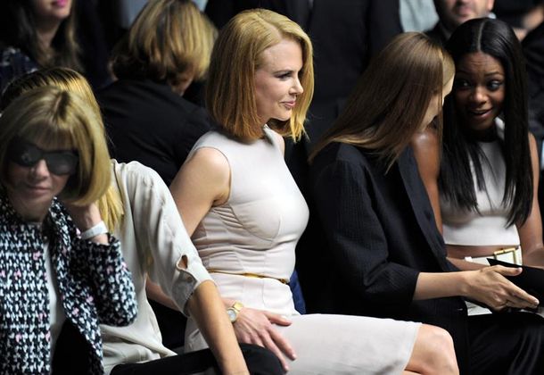 Nicole quedó dolorida