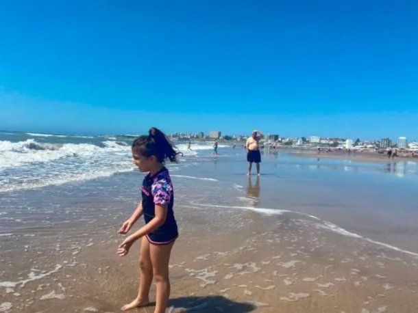 Día de playa en Mar del Plata