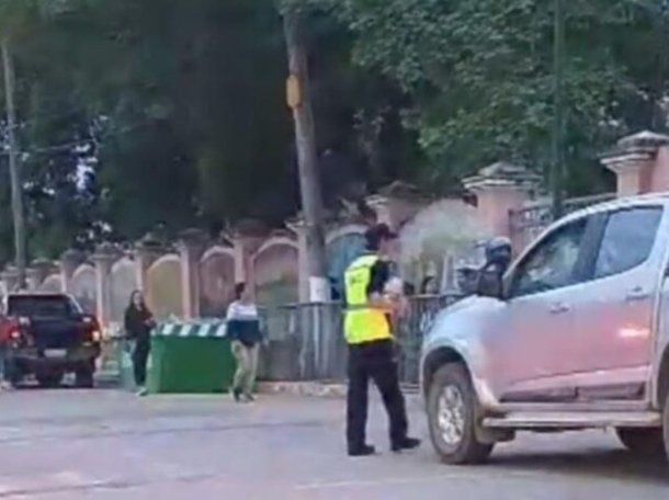 Relatos salvajes en Salta: arrastró con su camioneta a un agente de tránsito