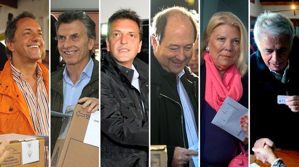 Pasado el mediodía, votaron todos los precandidatos presidenciales