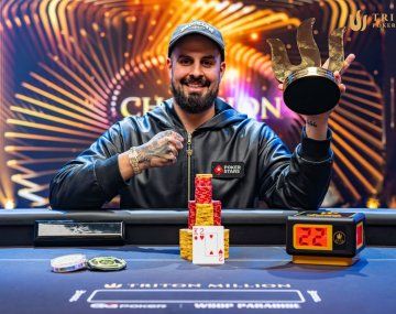 Papo ganó un torneo de póker con un premio millonario: cuánto obtuvo