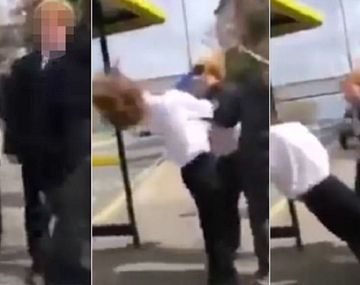 VIDEO: Un chico noqueó a un compañero de colegio que le estaba haciendo bullying