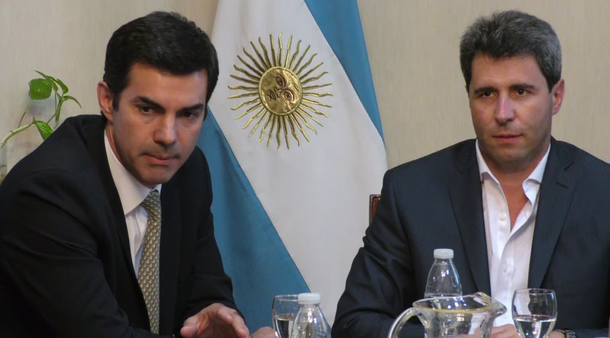 Urtubey y Uñac durante su encuentro en San Juan