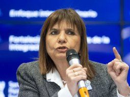 Patricia Bullrich, ministra de Seguridad.