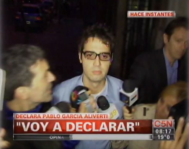 Pablo García culpó a la víctima, según el abogado de la querella