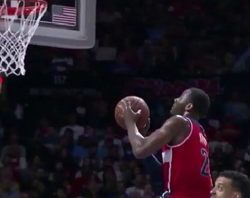 Fantasía en el aire: mirá esta maravillosa jugada en el torneo de la NBA