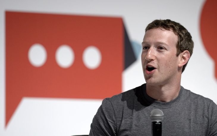 El creador de Facebook negó querer presentarse como candidato presidencial