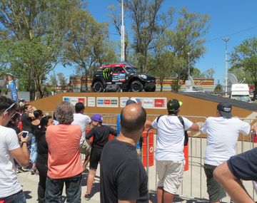 El ingreso del campeón Nani Roma