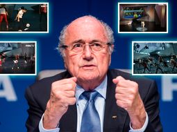 la fifa monto un circo con bailarines la fifa monto un circo con bailarines