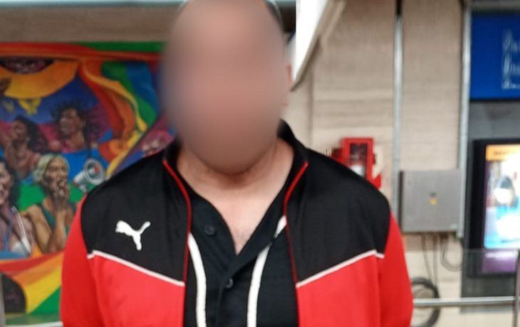 Efectivos de la policía porteña detuvieron en el subte a un hombre fuertemente armado
