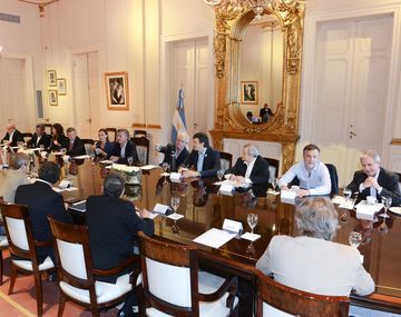 Macri encabezó la última reunión de Gabinete