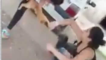 indignante: dos chicas maltrana a un animal indignante: dos chicas maltrana a un animal