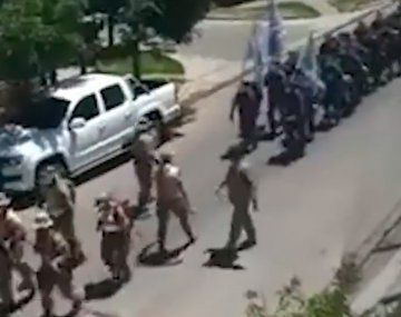 Polémica en Neuquén por un entrenamiento policial con cantos homofóbicos