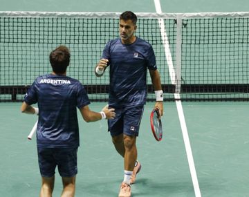 González y Molteni ganaron su partido y lograron el descuento en la serie ante Canadá